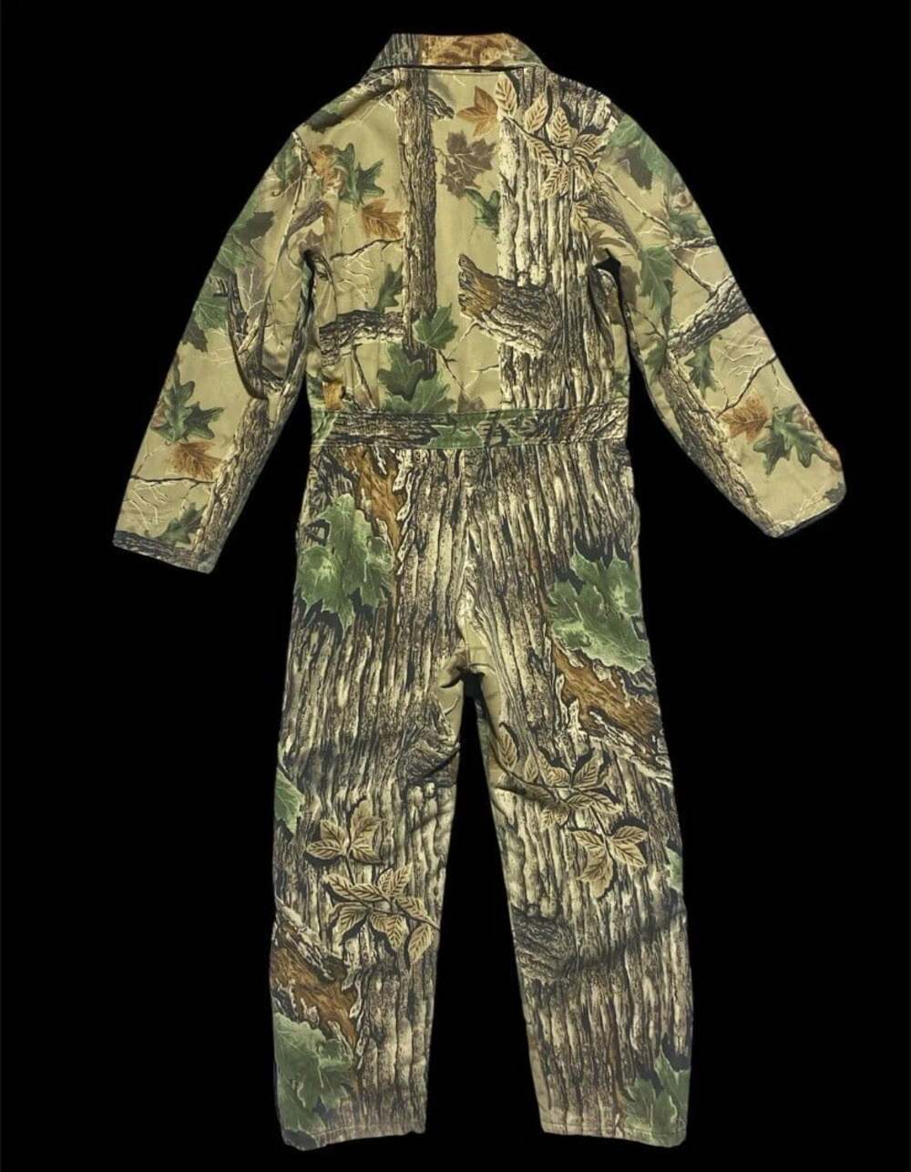 Vintage Liberty Boys Realtree Camo Insulated Coveralls Zip Front Size 16 Regular